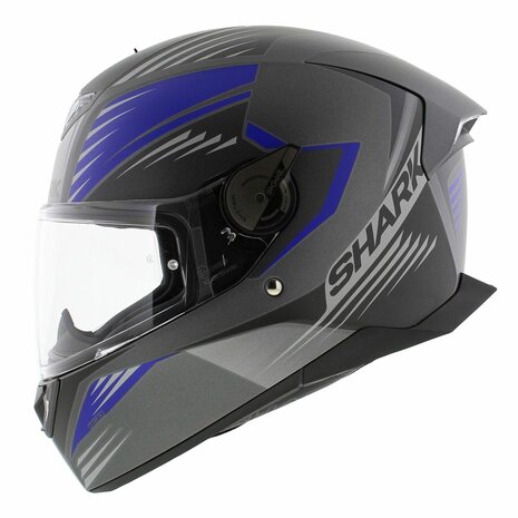 Shark Skwal 2 Helmet Hallder matt anthracite blue ABA