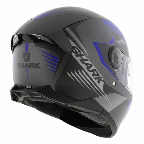 Shark Skwal 2 Helmet Hallder matt anthracite blue ABA