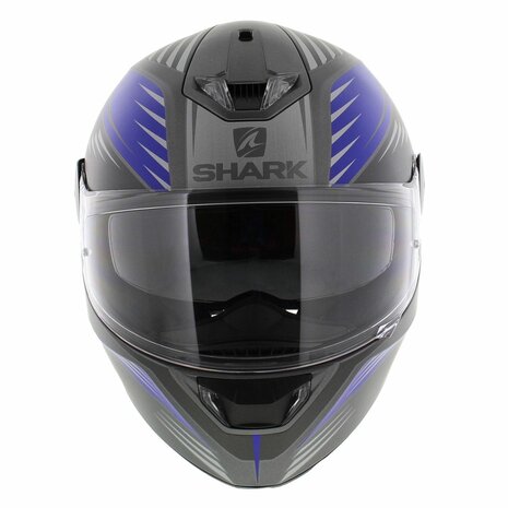 Shark Skwal 2 Helmet Hallder matt anthracite blue ABA