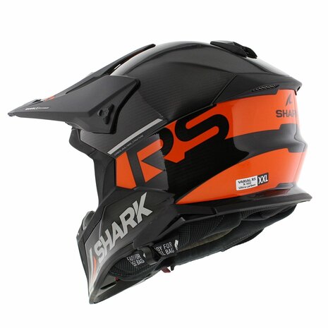 Shark Varial RS Carbon Flair DOD - Orange - Size XXL