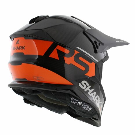 Shark Varial RS Carbon Flair DOD - Orange - Size XXL