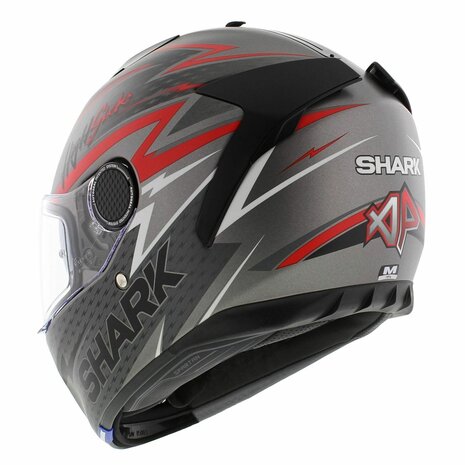 Shark Spartan 1.2 Adrian Parassol matt anthracite grey red