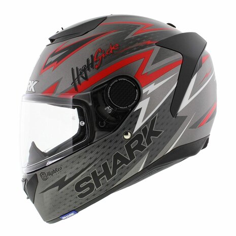 Shark Spartan 1.2 Adrian Parassol matt anthracite grey red