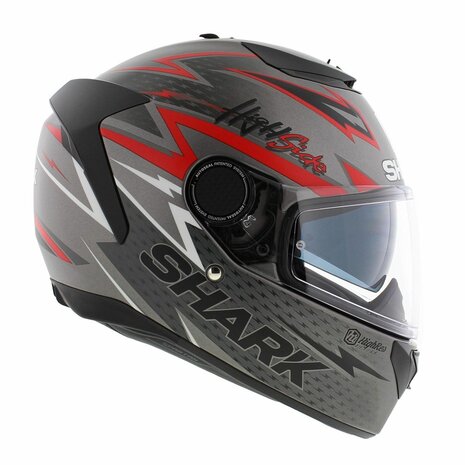 Shark Spartan 1.2 Adrian Parassol matt anthracite grey red