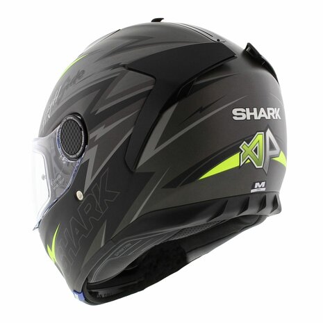 Shark Spartan 1.2 Adrian Parassol matt anthracite grey black yellow