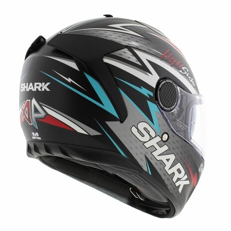 Shark Spartan 1.2 Adrian Parassol matt black silver red