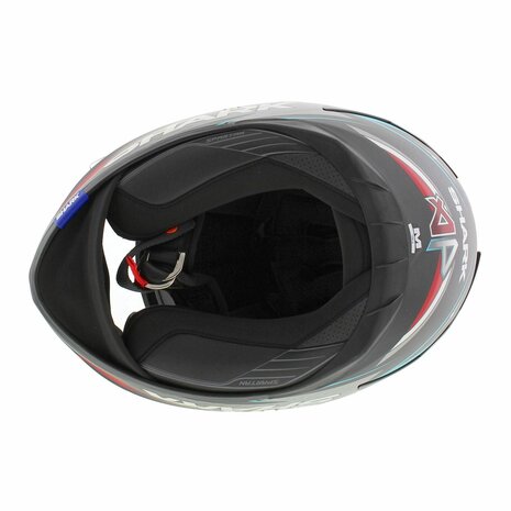 Shark Spartan 1.2 Adrian Parassol matt black silver red