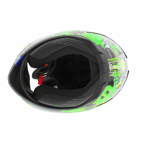 Shark Spartan 1.2 Lorenzo Catalunya GP - Black Fluo Green