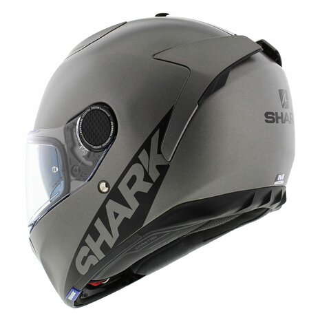 Shark Helmet Spartan 1.2 blank matt anthracite grey