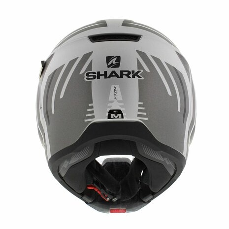 Shark Evojet Helmet Vyda matt silver black anthracite grey SAK