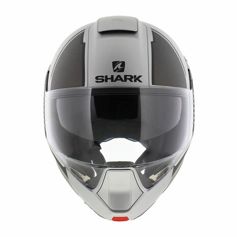 Shark Evojet Helmet Vyda matt silver black anthracite grey SAK