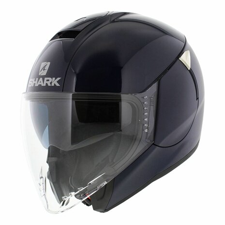 Shark Citycruiser helmet dual dark blue blank B03 - Size S