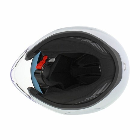 Shark Citycruiser helmet dual white silver blank W01 - Size XS