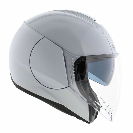 Shark Citycruiser helmet dual white silver blank W01 - Size XS