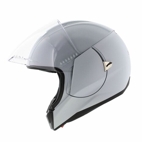 Shark Citycruiser helmet dual white silver blank W01
