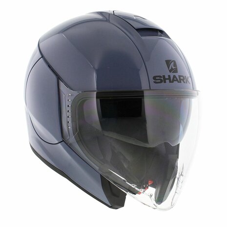 Shark Citycruiser Helmet gloss nardo grey blank S01 - Size XS