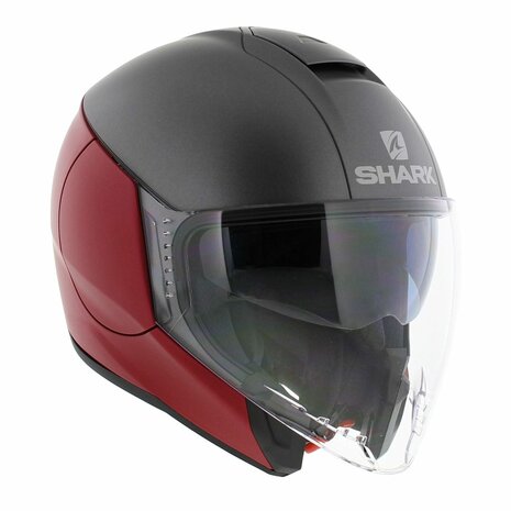 Shark Citycruiser helmet dual anthracite red RAR - Size XS