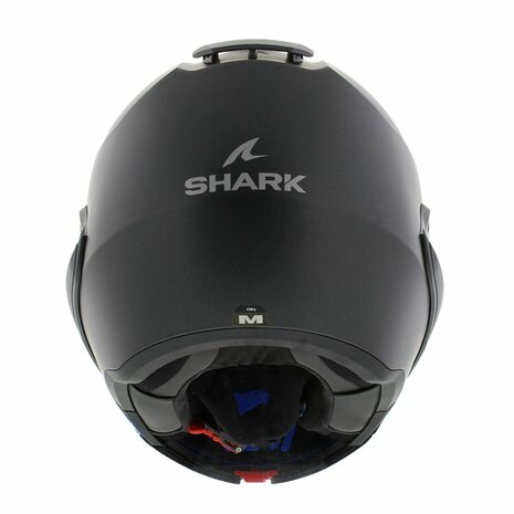 Shark Evo ES motorcycle flip up helmet blank matt anthracite A06 - Size XS