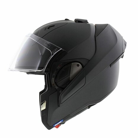 Shark Evo ES motorcycle flip up helmet blank matt anthracite A06