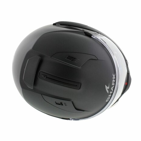 Shark Evo ES motorcycle flip up helmet blank matt anthracite A06 - Size XS