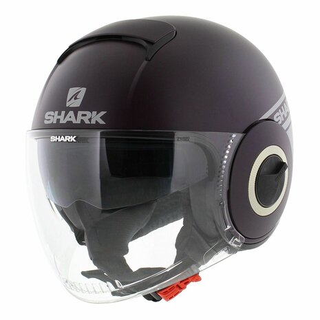 Shark Nano Helmet Street Neon matt purple silver PSP