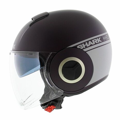 Shark Nano Helmet Street Neon matt purple silver PSP