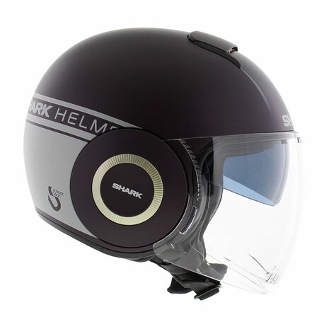 Shark Nano Helmet Street Neon matt purple silver PSP