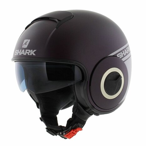 Shark Nano Helmet Street Neon matt purple silver PSP