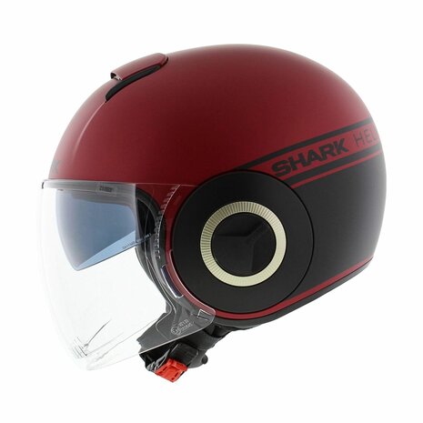 Shark Nano Helmet Street Neon matt red black RKR - Size XS