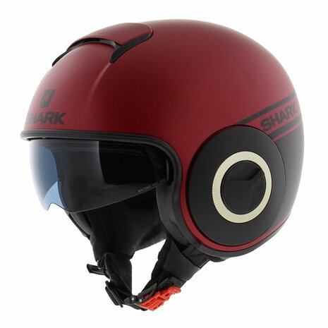 Shark Nano Helmet Street Neon matt red black RKR - Size XS