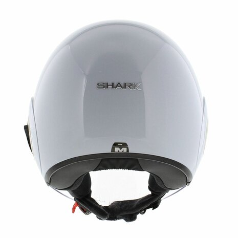 Shark Nano helmet blank gloss white silver W01 - Size XS