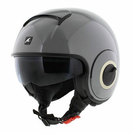 Shark Nano helmet blank  gloss gun silver S05