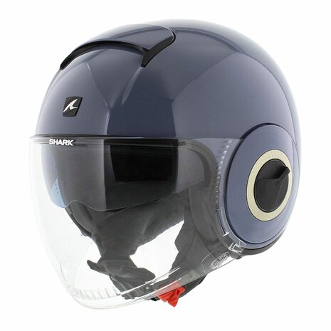 Shark Nano helmet blank gloss nardo grey S01 - Size XS