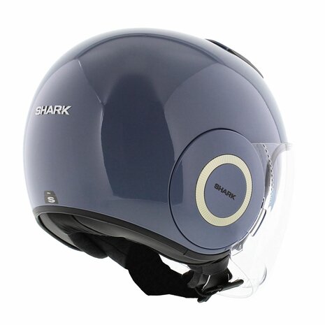 Shark Nano helmet blank gloss nardo grey S01 - Size XS