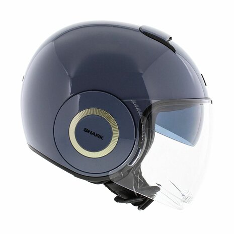 Shark Nano helmet blank gloss nardo grey S01 - Size XS