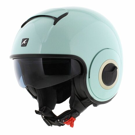 Shark Nano helmet blank gloss green GRN - Size XS