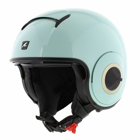 Shark Nano helmet blank gloss green GRN