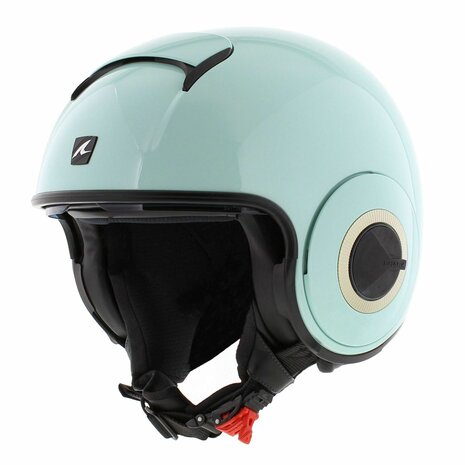 Shark Nano helmet blank gloss green GRN - Size XS