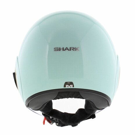 Shark Nano helmet blank gloss green GRN - Size XS
