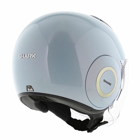 Shark Nano helmet blank gloss pearl blue B07 - Size XS