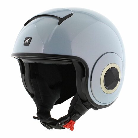 Shark Nano helmet blank gloss pearl blue B07 - Size XS