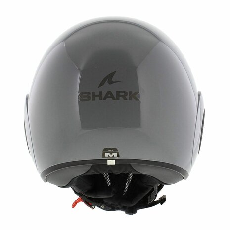 Shark Helmet Street Drak blank gloss gun silver S05