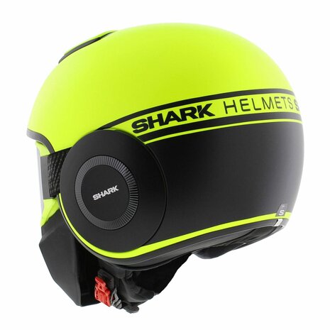 Shark Helmet Street Drak Neon series matt yellow black YKK