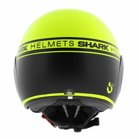 Shark Helmet Street Drak Neon series matt yellow black YKK - Size XS