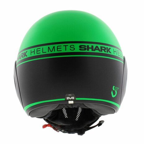 Shark Helmet Street Drak Neon serie matt green black GKK - Size XS