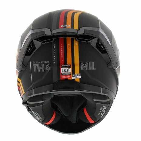 MT Thunder 4 SV full face helmet Mil Matt black