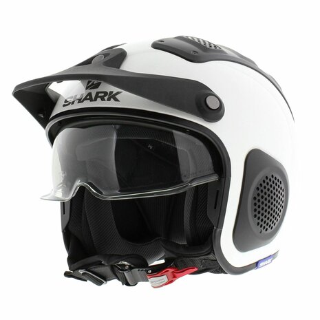 Shark X-Drak helmet blank gloss white WHU