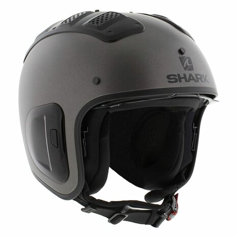 Shark X-Drak 2 blank matt anthracite AMA trial helmet - Size XS