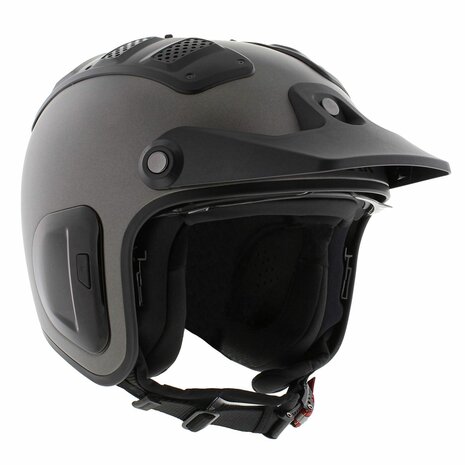 Shark X Drak 2 blank matt anthracite AMA trial helmet