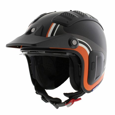 Shark X-Drak 2 Trial Helmet Hister matt black anthracite orange KAO